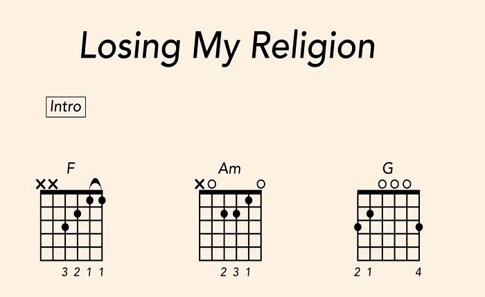 Losing My Religion Chords