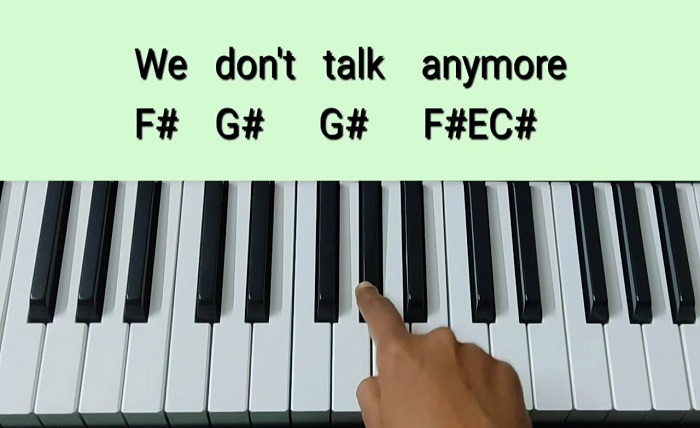 We Don’t Talk Anymore Chords
